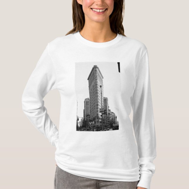 Den Flatiron byggnaden (fotoet) Tee (Framsida)