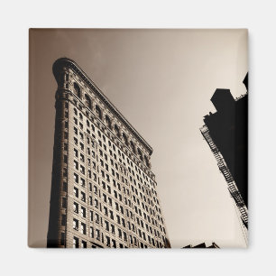 Den Flatiron byggnaden - klassiker New York City Magnet