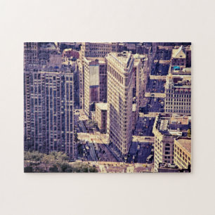 Den Flatiron byggnaden - New York City Pussel