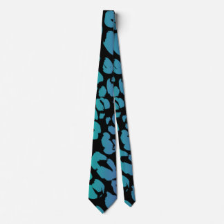 Den flerfärgade leopardseriens design 1 slips