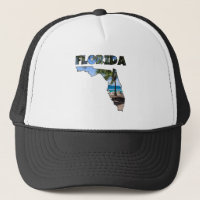 Den Florida FL palmträdet och stranden tänder