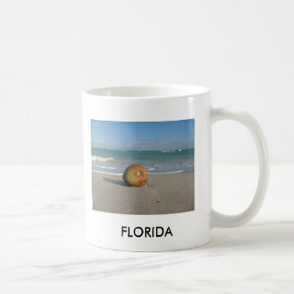 Den Florida wishen var du här klassikervitmuggen Kaffemugg
