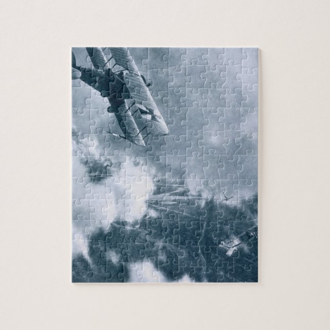 Den flyg- striden på det westernt beklär, pussel (Vertikal)