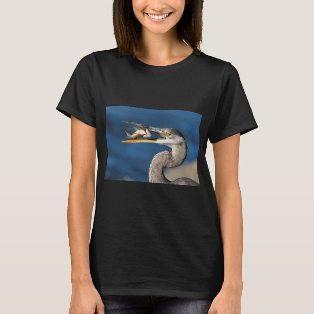 Den flygande fisken t shirt (Framsida)
