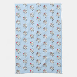 Den flygande julbocken kökshandduk