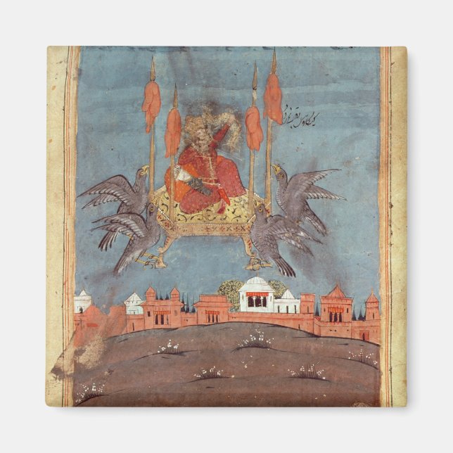 Den flygande mattan magnet (Framsidan)