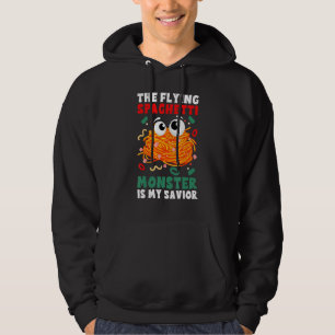 Den flygande spaghettimonstret är min frälsare FSM Hoodie