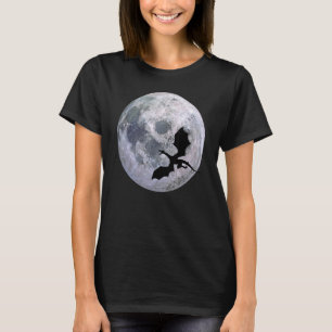 Den flytande draken med Måne-symbolen för effekt o T Shirt