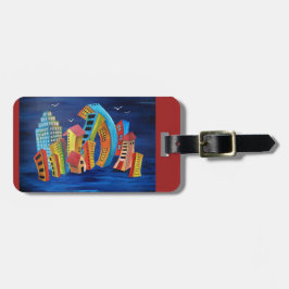 Den Flytande staden Bagagebricka