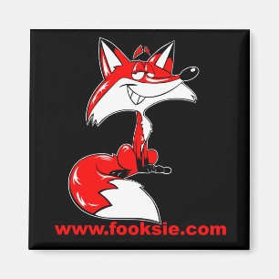 Den Fooksie maskotmagneten Magnet