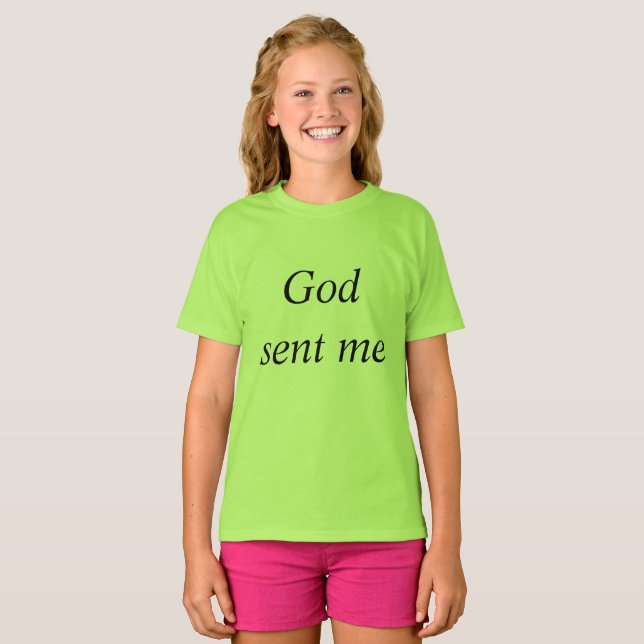 Den föräldralösa svart Allison Tee Shirt (Hel framsida)