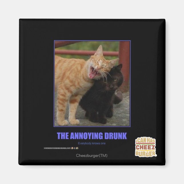 Den förargliga Drunk Magnet (Framsidan)