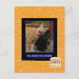 Den förargliga Drunk Vykort