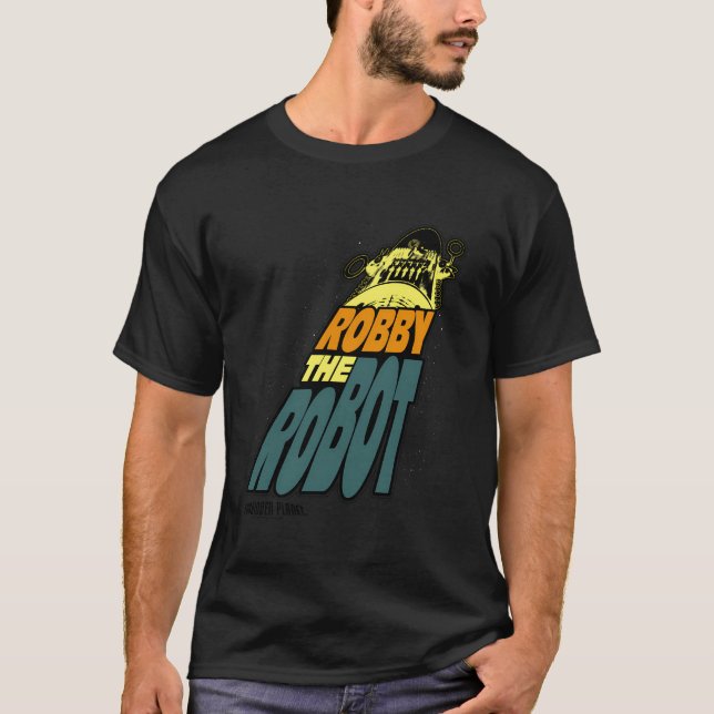 Den förbjudna Planet Robby Robot T Shirt (Framsida)