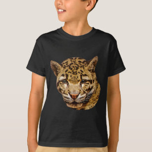Den fördunklade leoparden lurar T-tröja T-shirt