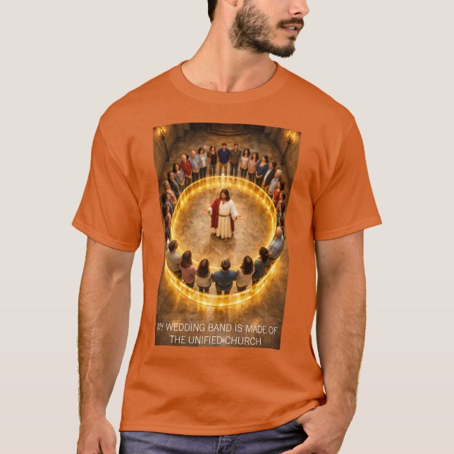 Den förenade kyrkans t-shirt (Framsida)