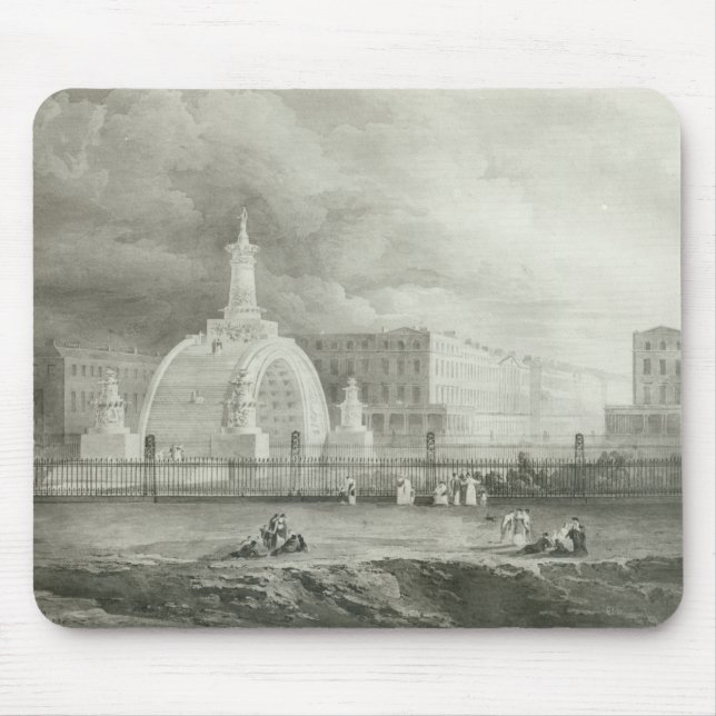 Den föreslagna Triumphal bågen från Portland Musmatta (Framsidan)