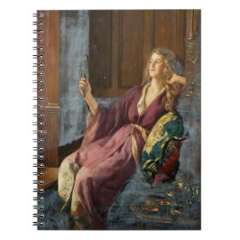 Den förföriska flickan (av John Collier) Anteckningsbok