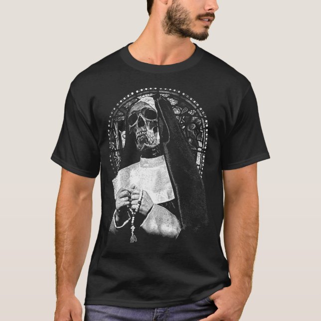 Den förglidnas heliga - Occult Streetwear Design T Shirt (Framsida)