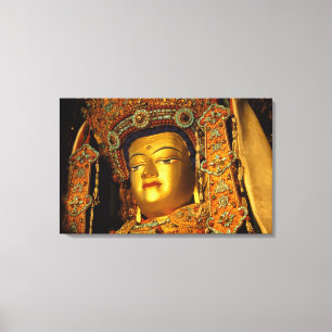 Den förgyllda Jowo Buddha-statyn, Jokhang-templet, Canvastryck