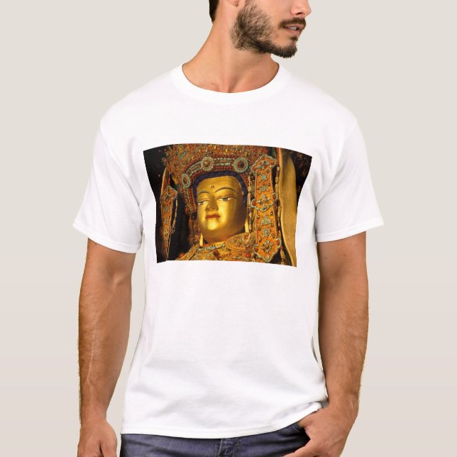 Den förgyllda Jowo Buddha-statyn, Jokhang-templet, Tee Shirt (Framsida)