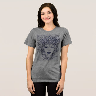 Den förgyllda kronan: Blue Ink Line Art Edition T Shirt
