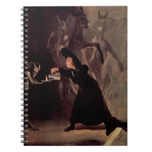 Den förhäxte manen av Francisco Goya 1798 Anteckningsbok