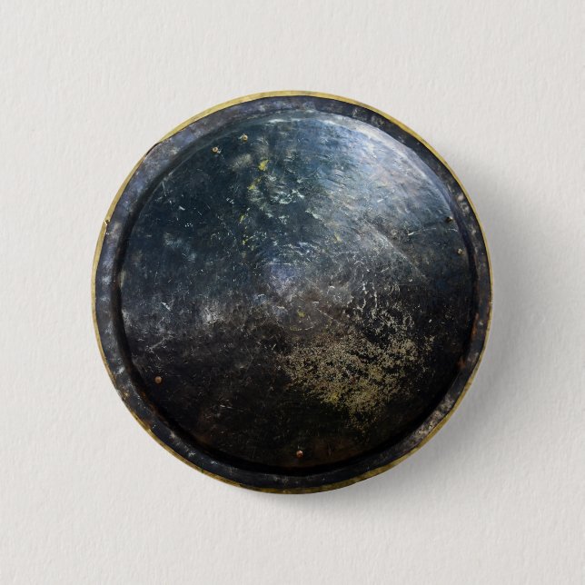 den forntida grekiska trojanen skyddar knapp (Framsida)