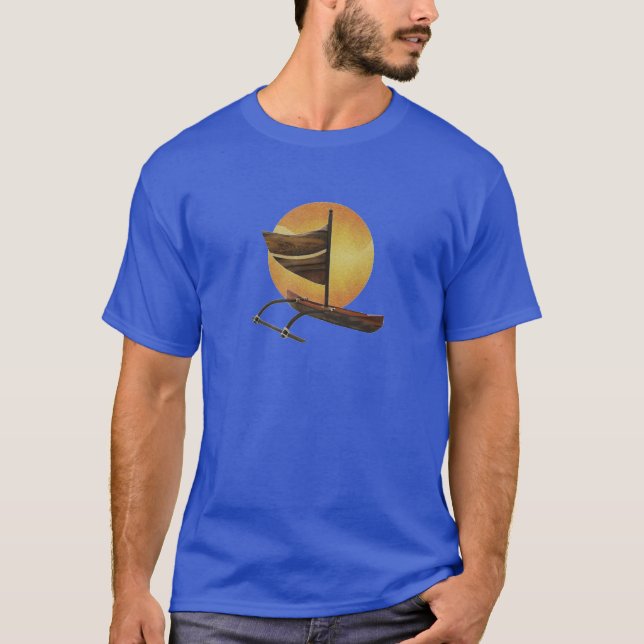 Den forntida outriggeren tee (Framsida)