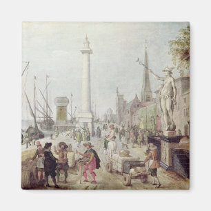 Den forntida porten av Antwerp Magnet