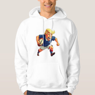 Den första amerikanska idrottsmannen, Donald Trump Hoodie