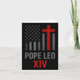Den första amerikanska påven Leo Xiv-Religiösan Ma Kort