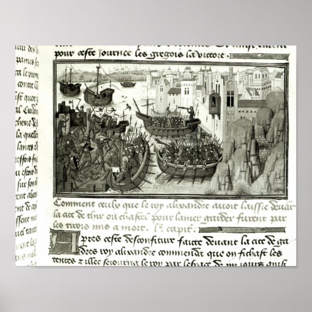 Den första attacken mot Däck Poster (Framsidan)