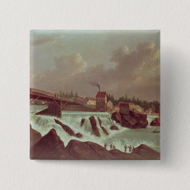 Den första bomullen mal i Amerika Knapp (Framsida)