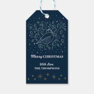 DEN FÖRSTA DAGEN FÖR CHRISTMAS/Märkrn Julgåva Presentetikett