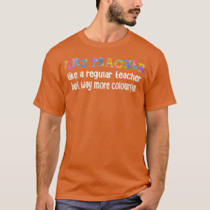 Den första dagen i Back to school Teach Art Teach T Shirt