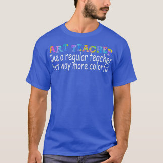 Den första dagen i Back to school Teach Art Teach  T Shirt