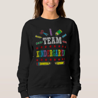 Den första dagen i skolteamet Kindergarten-läraren T Shirt