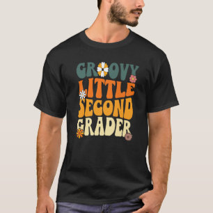 Den första dagen i skolväxten, liten andra klass 2 t shirt