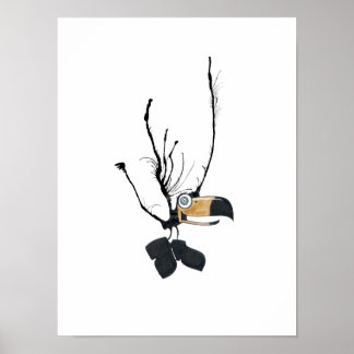 Den första dagstidningen poster