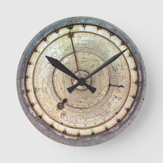 Den första drivande våren tar tid på med fuseen, rund klocka (Framsida)