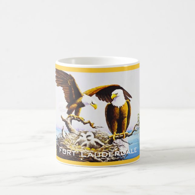 Den första familjen kaffemugg (Center)