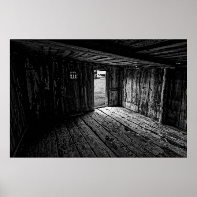 DEN FÖRSTA JAIL I MONTANA 1860 POSTER (Framsidan)