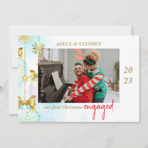 Den första julhelgen - Modern jul i fotopatent Julkort