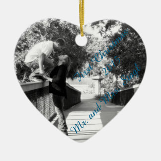 Den första julprydnaden ............... skräddarsy julgransprydnad keramik