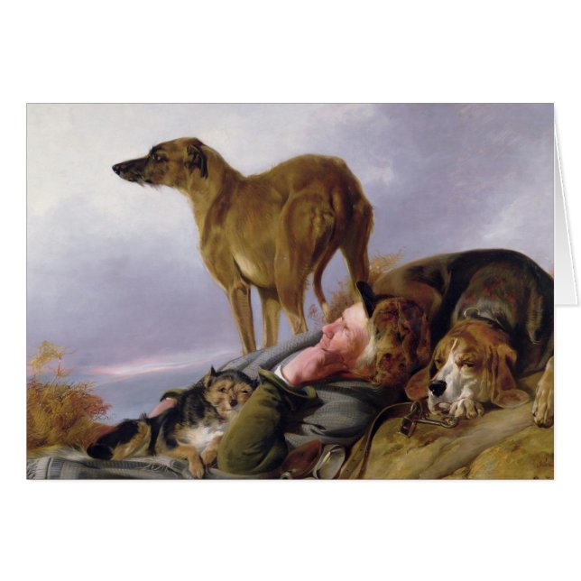 Den första klockan hälsningskort (Framsidan Horizontal)