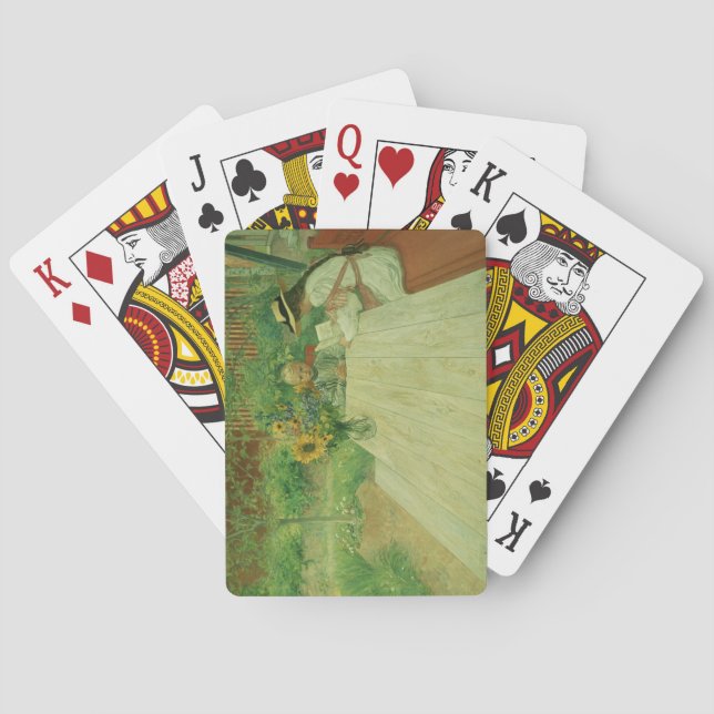 Den första lärdomen, 1903 spelkort (Baksidan)