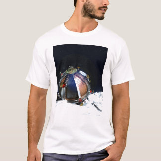 Den första manar i månen t-shirt