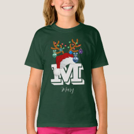 Den första matchande julfamiljen i Namn T Shirt