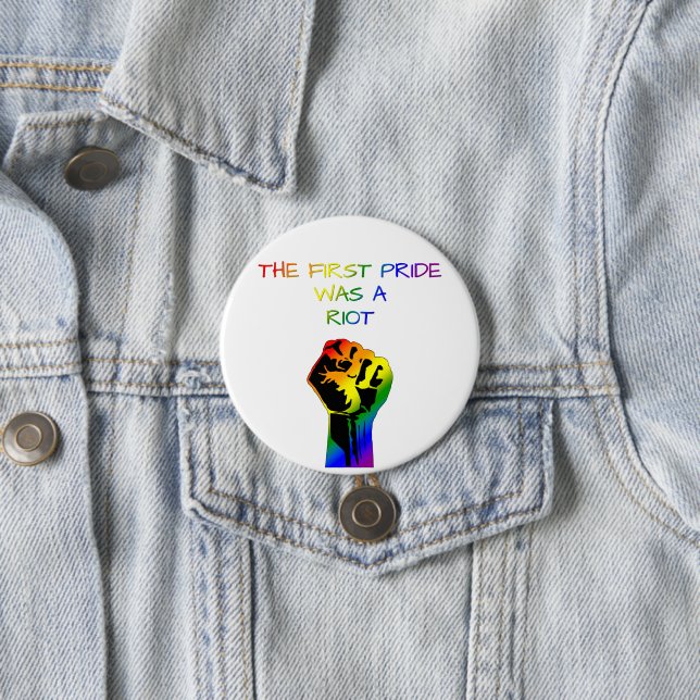 Den första Pride var ett upplopp – HBTQ-design Knapp (In Situ)